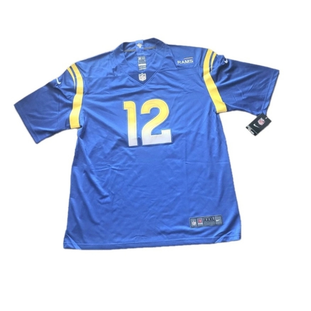 New Los Angeles Rams Puka Nacua #12 Stitched Nike NFL Jersey Men XXXL